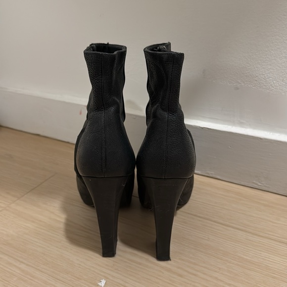 All Saints Peep Toe Booties - Picture 2 of 2